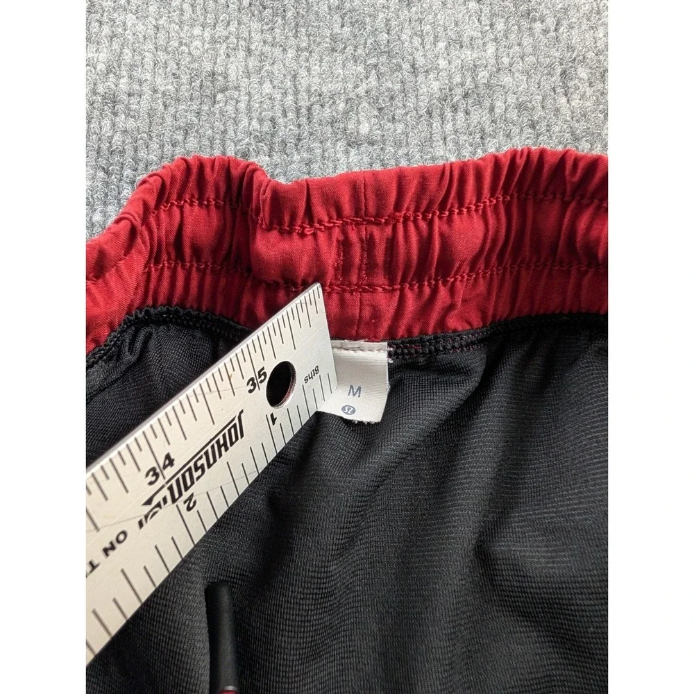 Lululemon Men's Pace Breaker Shorts Red Size Medium M 8